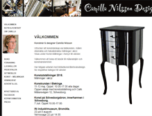 Tablet Screenshot of camillanilssondesign.se